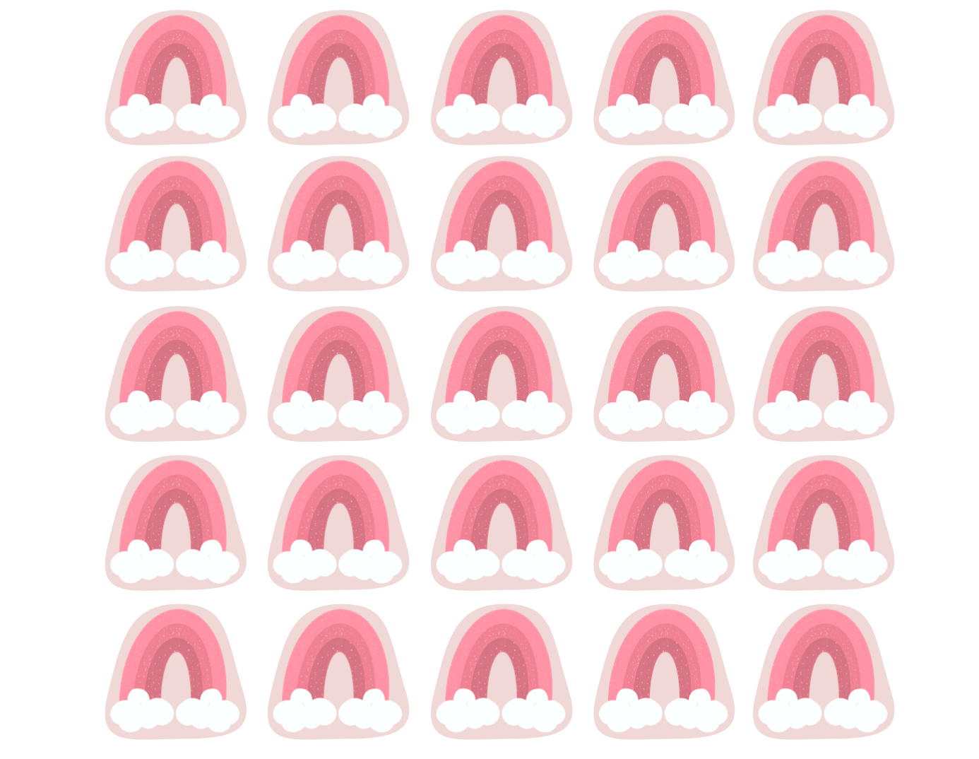 Pink Princess and Unicorns Digital Bundle